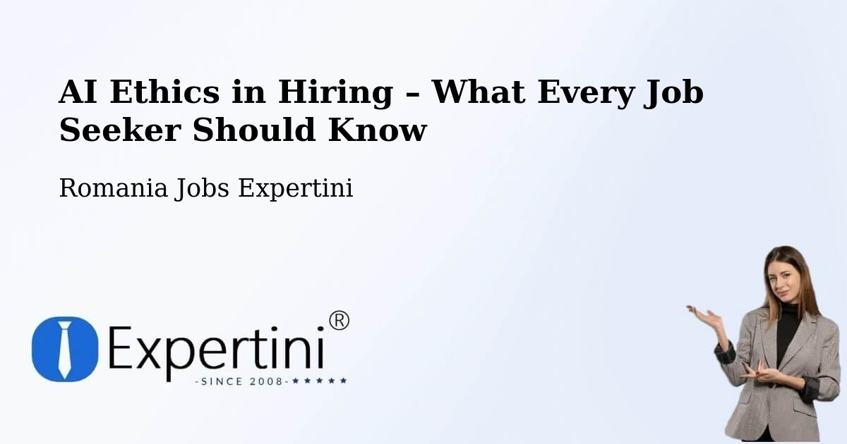 AI Ethics in Recruitment & Hiring – Meștera - Meștera, Romania Jobs Expertini