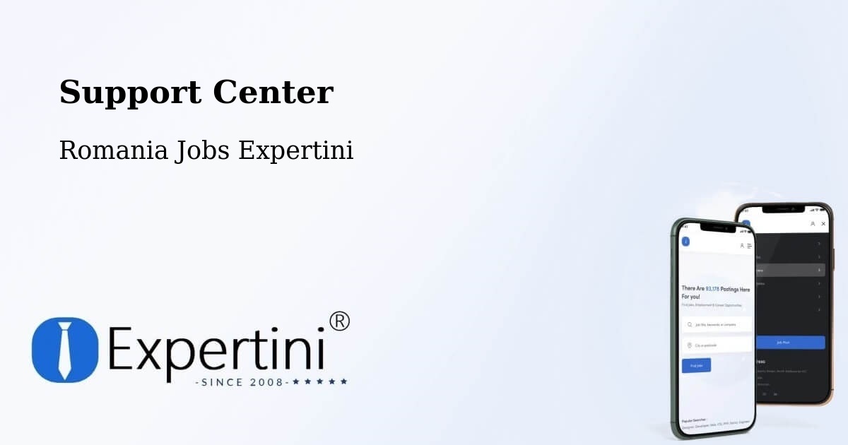 Support Services – Meștera - Romania Jobs Expertini